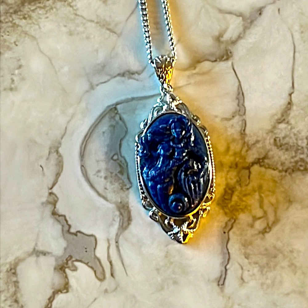 Lapis Lazuli Mermaid Necklace